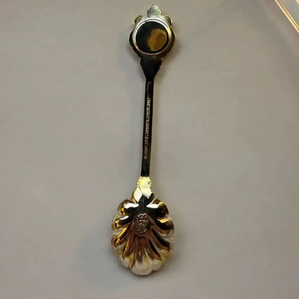 Vintage Stuart Crail Scotland Souvenir Spoon Silver Plated Collector Keepsake Ca
